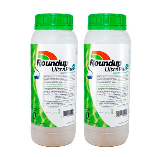 Herbicide Glyphosate ROUNDUP UltraPlus 2 x 1 Litre